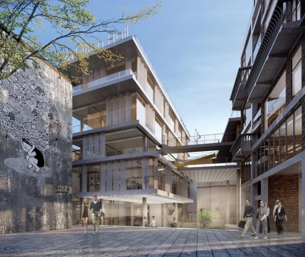 d5渲染器宜昌市二马路城市更新项目