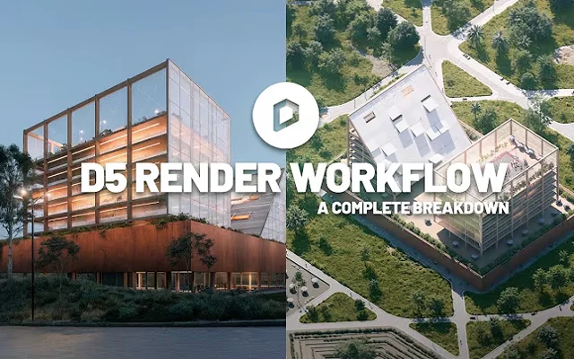 D5 2.11 AI 渲染工作流深度解析：从草图到最终效果图的高效设计流程