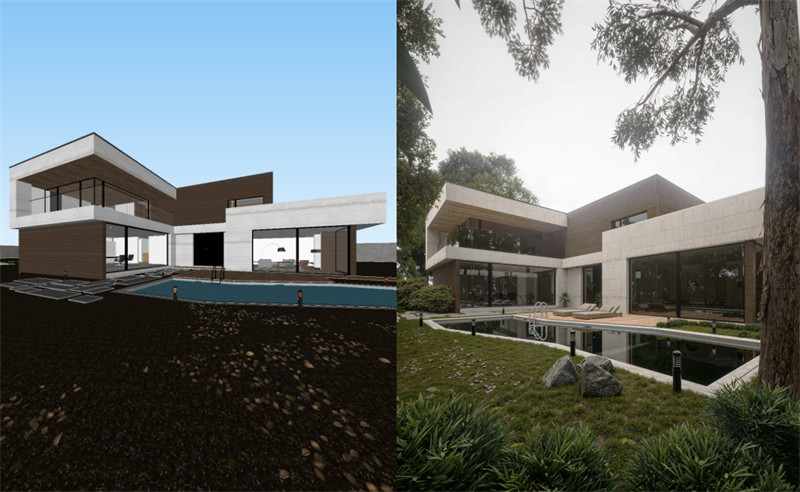 SketchUp 搭配使用D5渲染器的优势