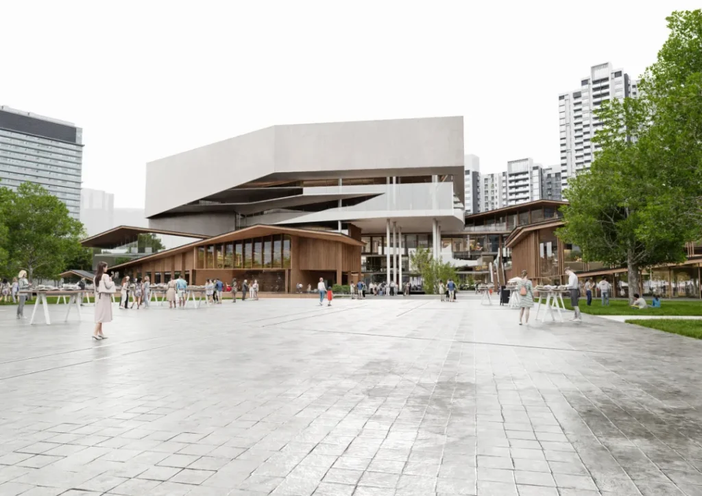 下街市·街巷式商业空间 ©Link-Arc建筑事务所